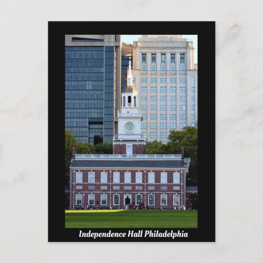 Independence Hall Philadelphia Briefkaart (Voorkant)