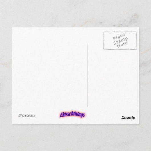 Independence Hall Philadelphia Briefkaart (Achterkant)