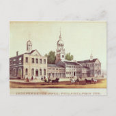 Independence Hall, Philadelphia Briefkaart (Voorkant)