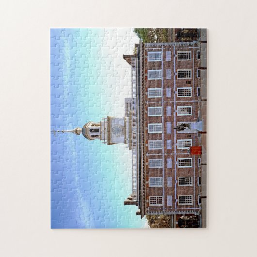 Independence Hall Philadelphia. Legpuzzel (Verticaal)