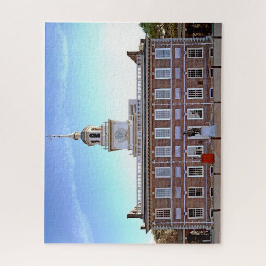 Independence Hall Philadelphia. Legpuzzel (Verticaal)