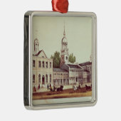 Independence Hall, Philadelphia Metalen Ornament (Rechts)