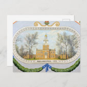 Independence Hall - Philadelphia, Pennsylvania Briefkaart (Voorkant / Achterkant)
