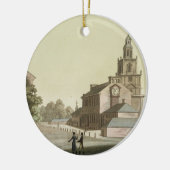 Independence Hall, Philadelphia, Pennsylvania, voo Keramisch Ornament (Links)