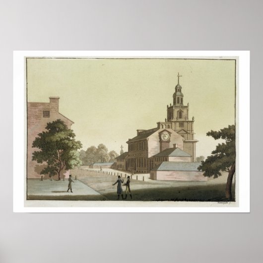 Independence Hall, Philadelphia, Pennsylvania, voo Poster (Voorkant)