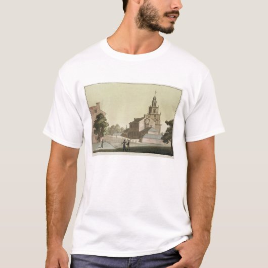 Independence Hall, Philadelphia, Pennsylvania, voo T-shirt (Voorkant)