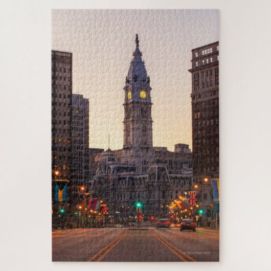 Independence Hall, Philly 1000 pc-puzzel Legpuzzel (Verticaal)