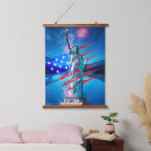 INDEPENDENCE HANGEND WANDKLEED (Slaapkamer)