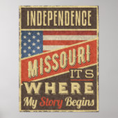 Independence Missouri Poster (Voorkant)