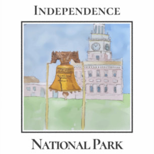 Independence National Historical Park Liberty Bell Sticker