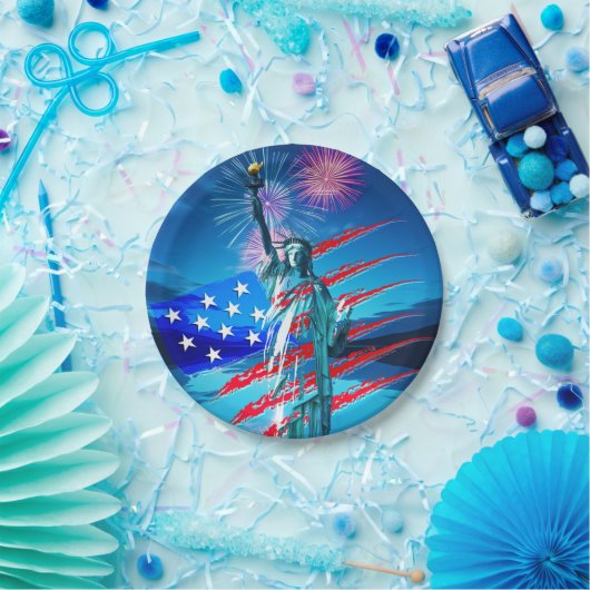 INDEPENDENCE PAPIEREN BORDJE (Feest)