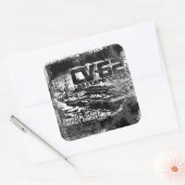 Independence Sticker van vliegtuig (Envelop)