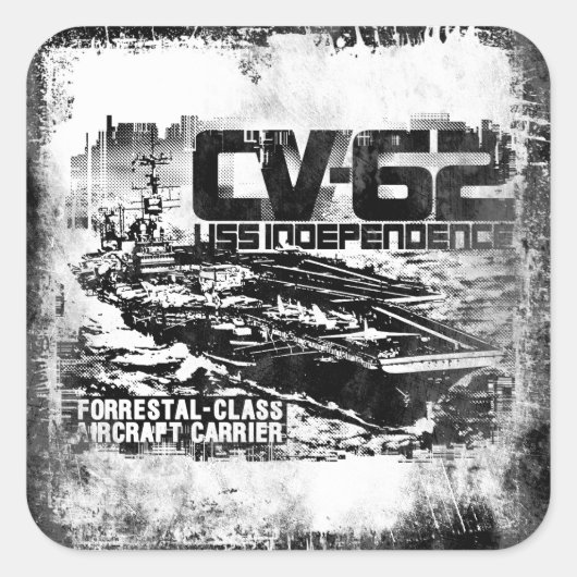 Independence Sticker van vliegtuig (Voorkant)