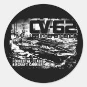 Independence Sticker van vliegtuig (Voorkant)