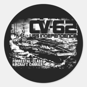 Independence Sticker van vliegtuig