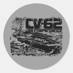 Independence Sticker van vliegtuig