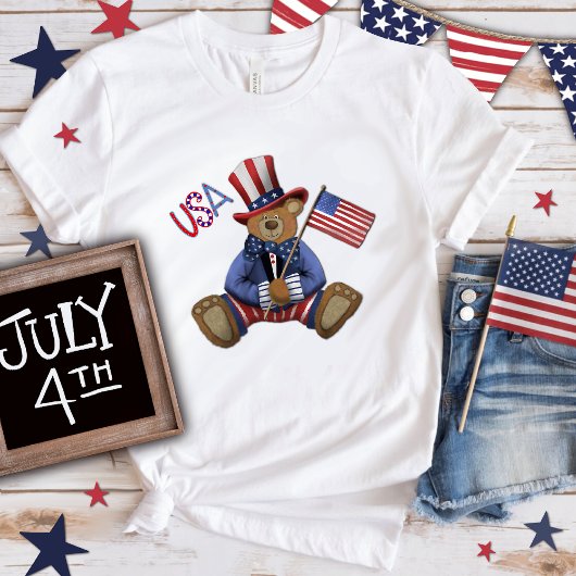 Independence USA Leuk Beer Inspirativiteit T-shirt