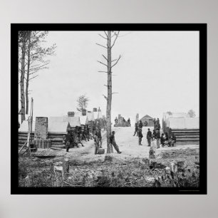 Independent Cavalry Company, NY 1865 Poster