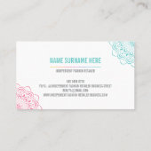 Independent Fashion Retailer Visitekaartje (Achterkant)