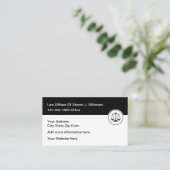 Independent Lawyer Attorney Visitekaartje (Staand voorkant)