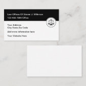 Independent Lawyer Attorney Visitekaartje (Voorkant / Achterkant)
