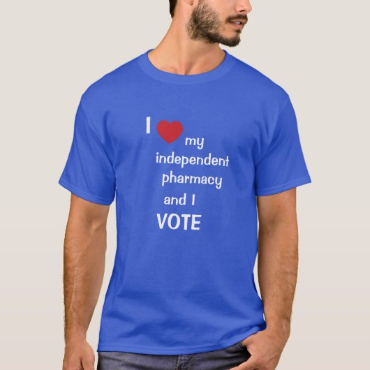 Independent Pharmacy Stemmen T-shirt (Voorkant)