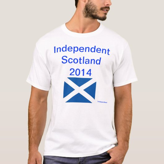 Independent Scotland 2014 T-shirt (Voorkant)