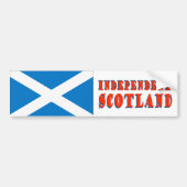 Independent Scotland Bumpersticker (Voorkant)