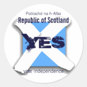 Independent Scotland Sticker (Voorkant)