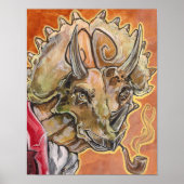 Inderdaad Dinosaur Poster (Voorkant)