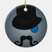 Inderdaad, Gentleman Keramisch Ornament (Achterkant)