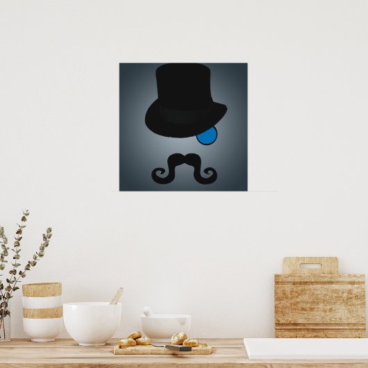 Inderdaad, Gentleman Poster (Keuken)