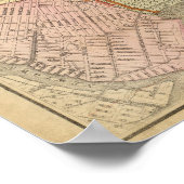 Index Brooklyn-kaart Poster (Hoek)