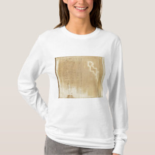 Index grensonderzoek Michigan en Indiana T-shirt