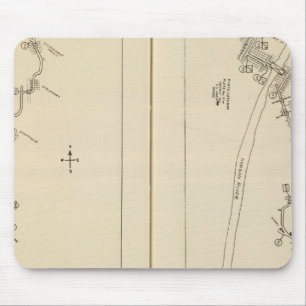 Index kaart Columbia County Rensselaer County NY Muismat