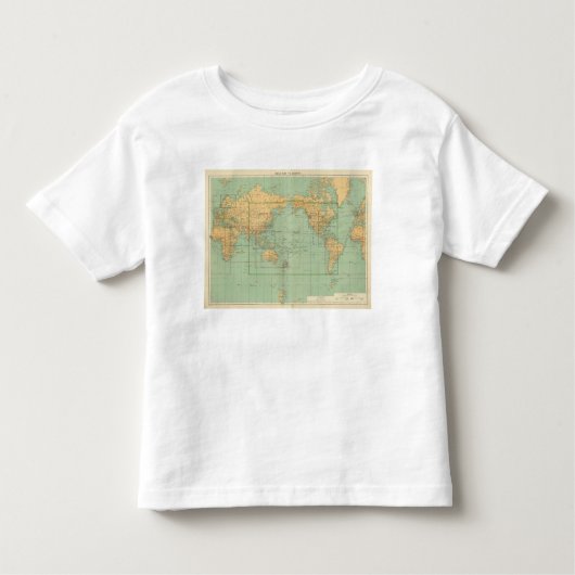 Index kaart Nieuwe mariene atlas Kinder Shirts (Voorkant)
