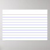 Index Kaart Poster (Voorkant)