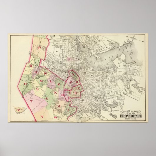 Index-kaart Poster (Voorkant)