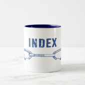 Index klimmen QuickDraw Tweekleurige Koffiemok (Center)