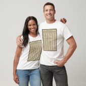 Index moderne atlas t-shirt (Unisex)