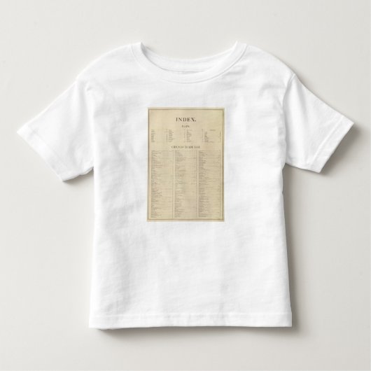 Index nieuwe commerciële atlas kinder shirts (Voorkant)