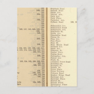 Index nieuwe rochelle briefkaart