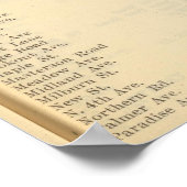 Index Towns Bronxville Poster (Hoek)