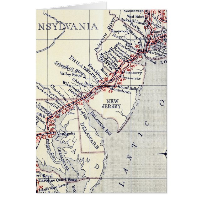 Index van de Borden van de enquête over de wegen (Voorkant)