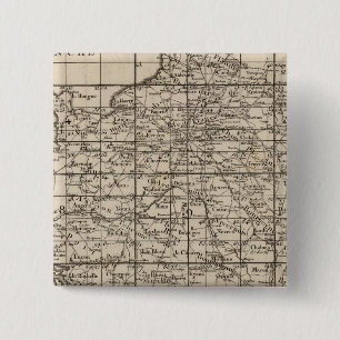 Index van Frankrijk Vierkante Button 5,1 Cm