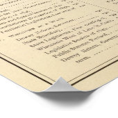 Index van historische atlas van de Wisconsin-pagin Poster (Hoek)