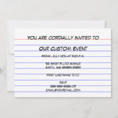 Indexkaart Kaart (Voorkant)