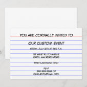 Indexkaart Kaart (Voorkant / Achterkant)