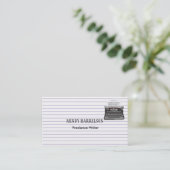 Indexkaart voor gelaagd papier visitekaartje (Staand voorkant)