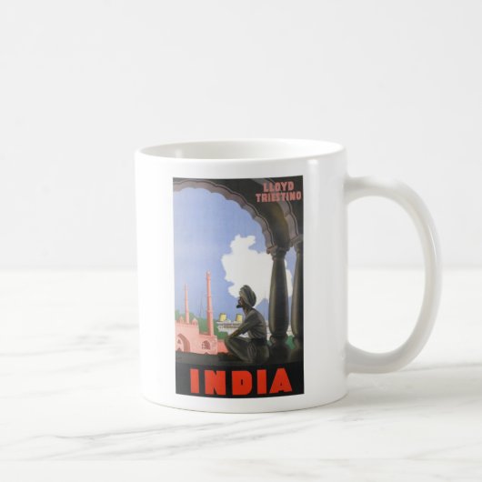 India — 1927 koffiemok (Rechts)